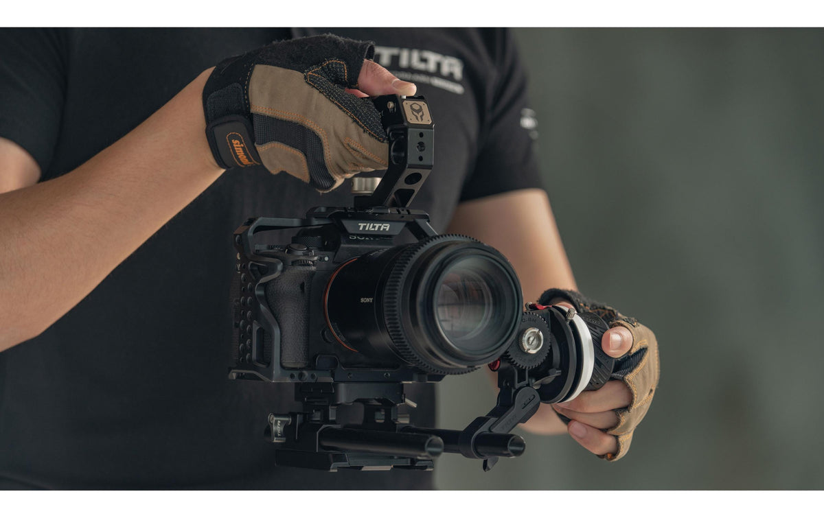 Tilta FF-T07 Follow Fokus – 94,5 × 105 × 63 mm – für Filmkamera, MILC, SLR – Schwarz/Weiss
