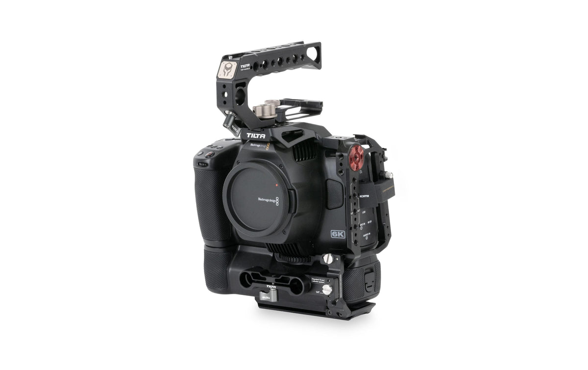 Tilta TA-T11-B-B Kamera-Cage Basic Kit – für BMPCC 6K Pro, G2 – Schwarz – 195,7 × 145 × 110 mm, 816 g