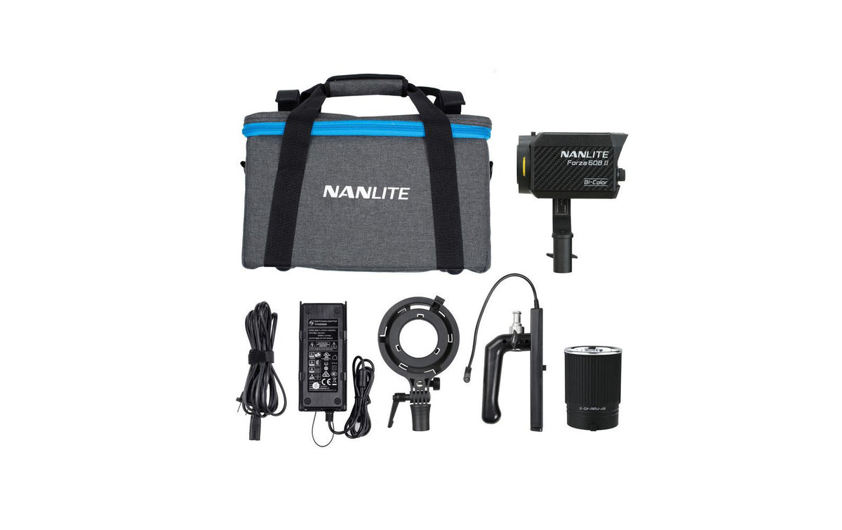 Nanlite Forza 60B II LED-Dauerlicht – 72 W, 2700–6500 K, dimmbar – Schwarz