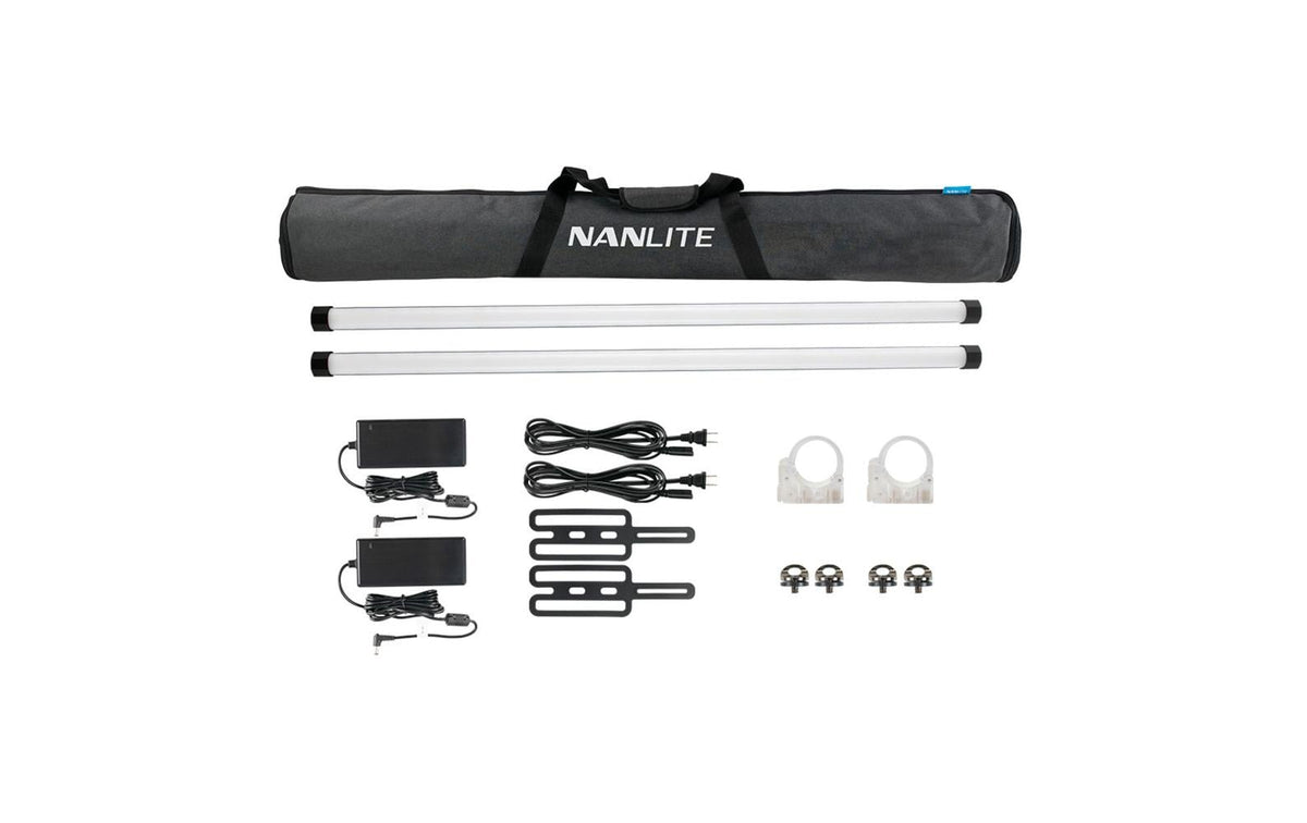 Nanlite PavoTube II 30X 2Kit Streaming-Licht – 70 W, 2700–6500 K, CRI 97 – 2er-Pack