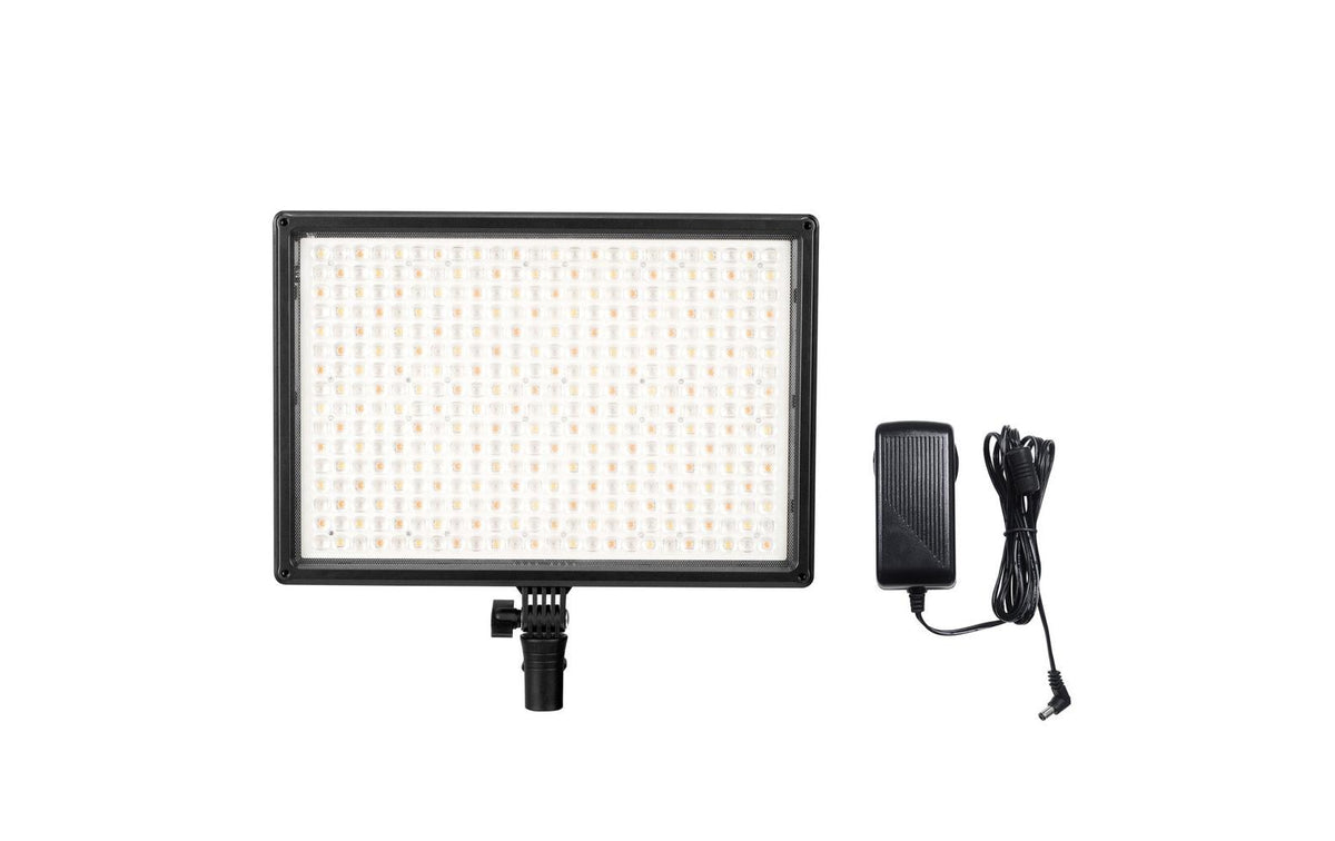 Nanlite LED-Panel MixPad II 27C – 410 × 450 × 120 mm – 36 W, dimmbar, 2700–6500 K, CRI 95, schwarz