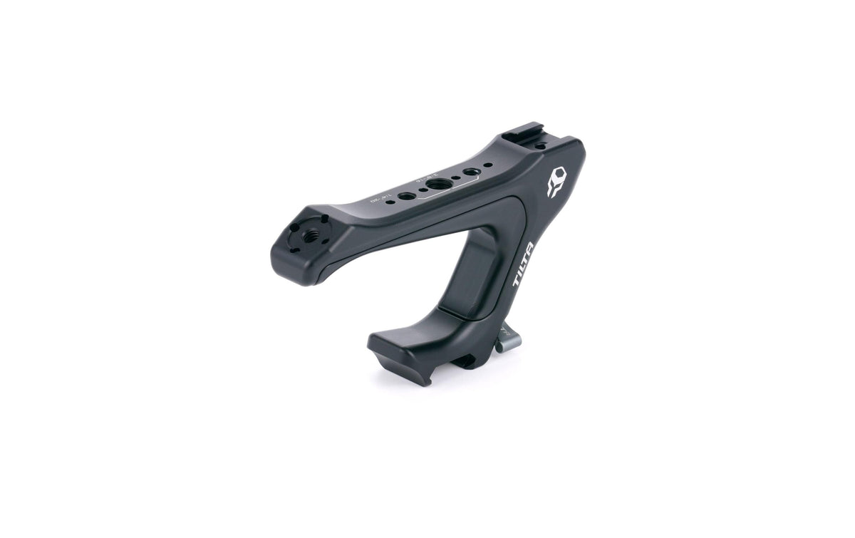 Tilta TA-QRTH7-B Top-Handle (NATO) – Aluminium/Edelstahl, 152,4 × 101,6 × 50,8 mm – 1/4-20/3/8-16 – Schwarz