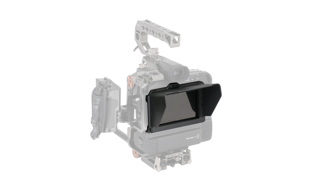 Tilta TA-T11-HSH Halb-Gegenlichtblende – Kunststoff – 177,8 × 101,6 × 76,2 mm – für BMPCC 6K Pro, G2