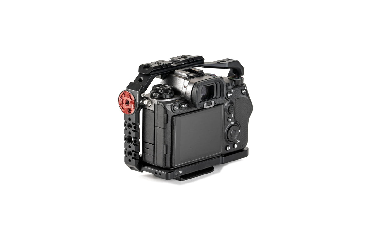 Tilta TA-T23-FCC-B Kamera-Cage – Aluminium, 148 × 66 × 113 mm – für Sony a1, a7S III, a7R III und andere – Schwarz