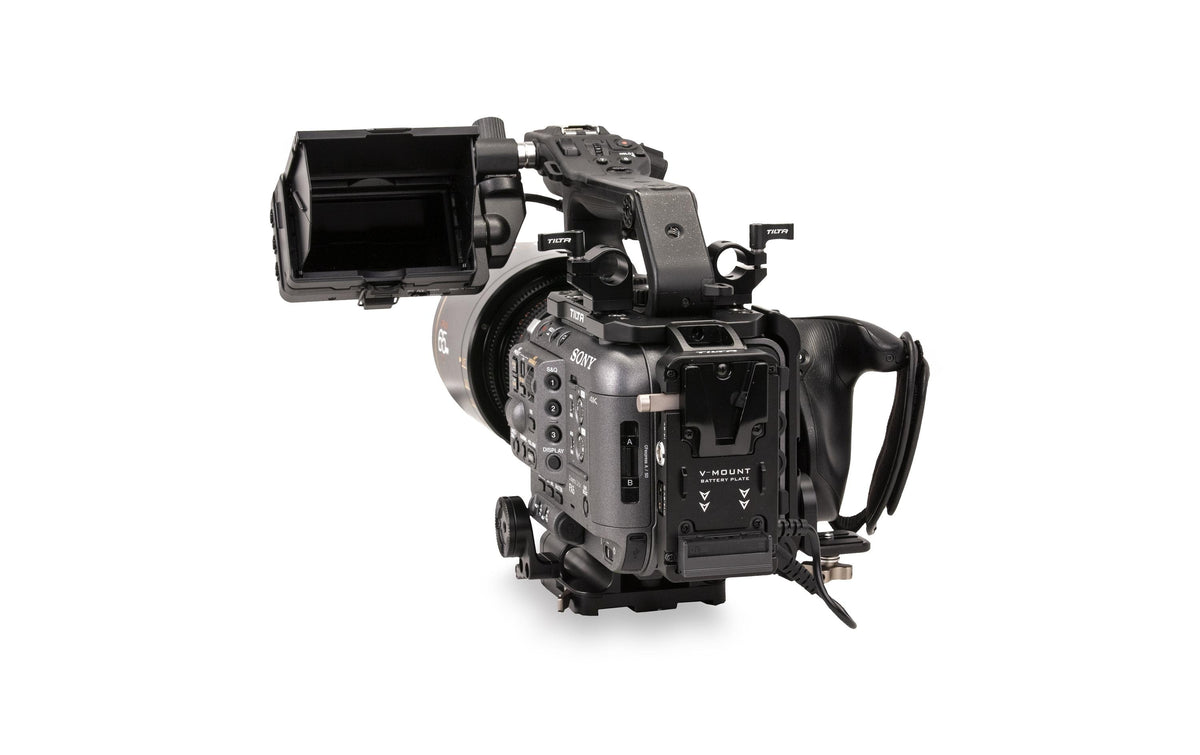 Tilta Advanced Kit Kamerakit – Aluminium/Edelstahl, 2,3 kg, 482,6 × 368,3 × 190,5 mm – für Sony FX6 – Schwarz
