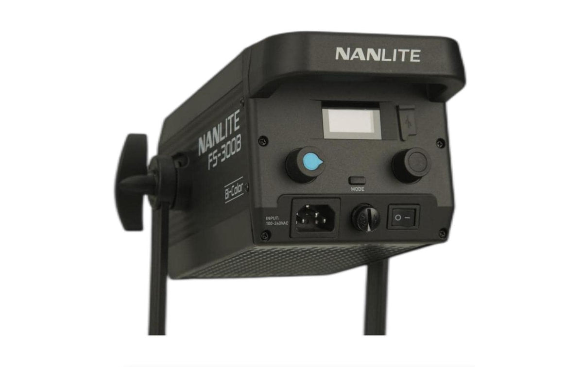Nanlite FS-300B Dauerlicht – 350 W LED, 2700–6500 K, dimmbar – Schwarz
