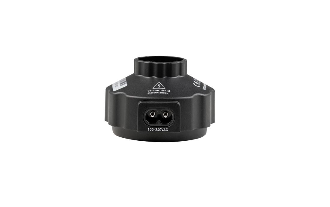 Nanlite AS-MBA-E27 – Magnetischer Sockel für PavoBulb 10C, Schwarz, 120 mm × 120 mm × 5 mm