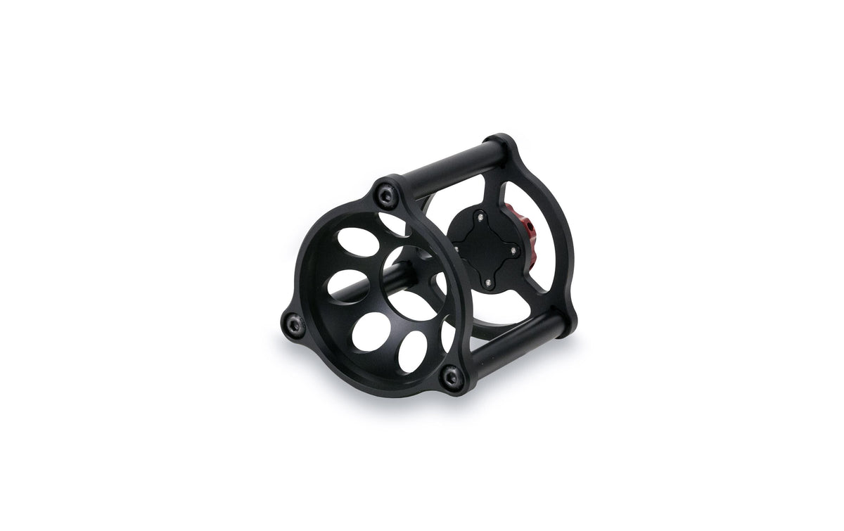 Tilta Hydra Alien 100 mm Doppelkopfbolzen – Aluminium/Edelstahl, Schwarz