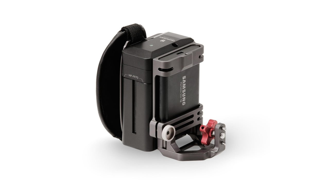 Tilta TA-SH3-97 Side Power Handle – für Sony a7, a9, Canon 5D und andere – Grau