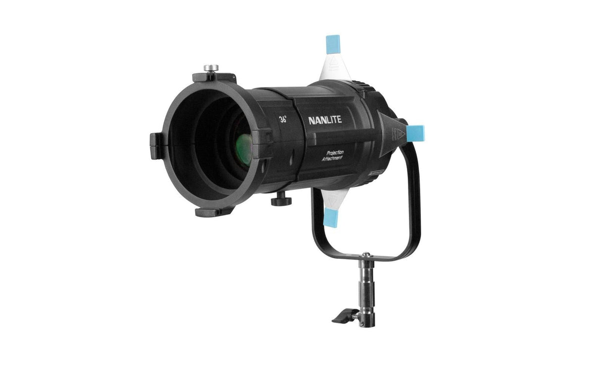 Nanlite Projektionsaufsatz – für Forza (200, 300 II, 300B I, usw.) – 36° – Schwarz – 1 Stk.