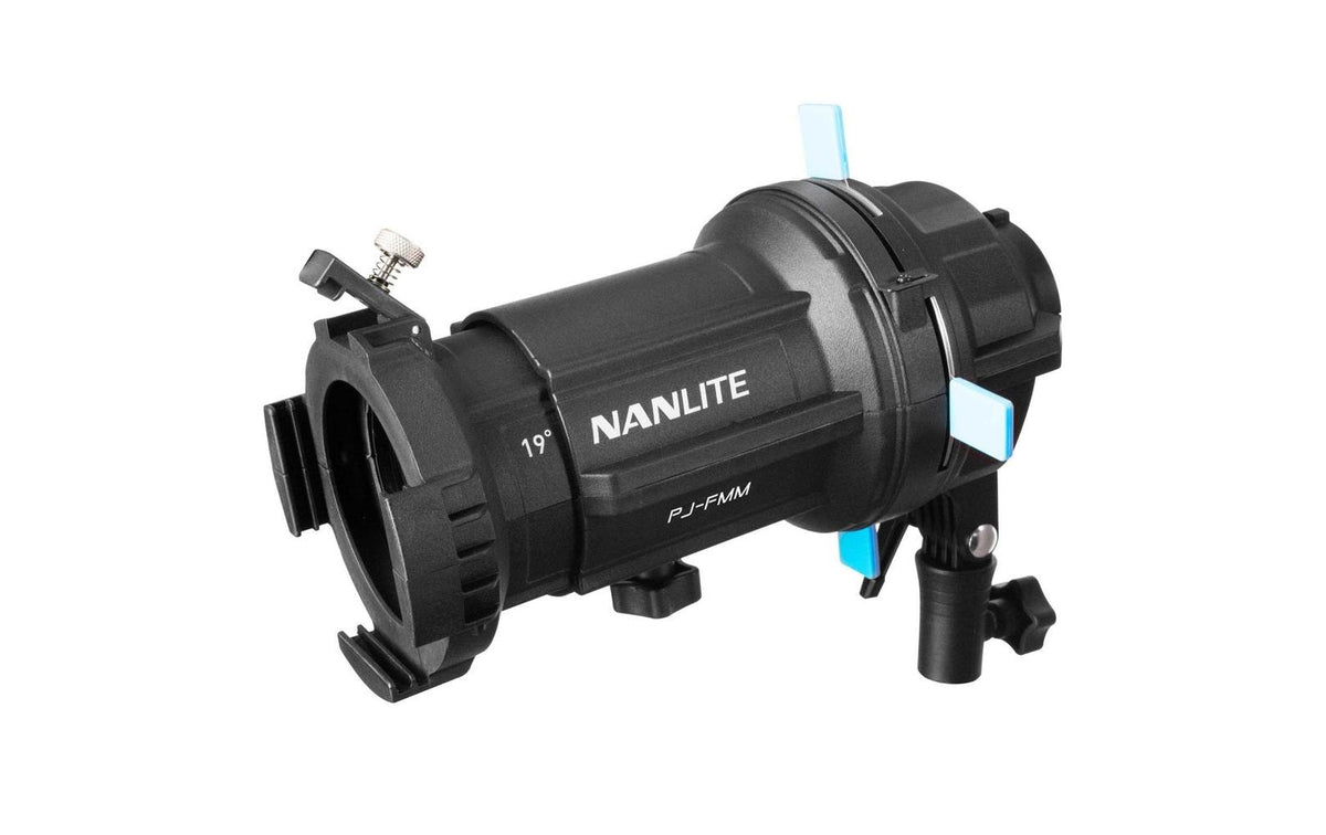 Nanlite 19° Projektionslinse für FM-Mount – Schwarz