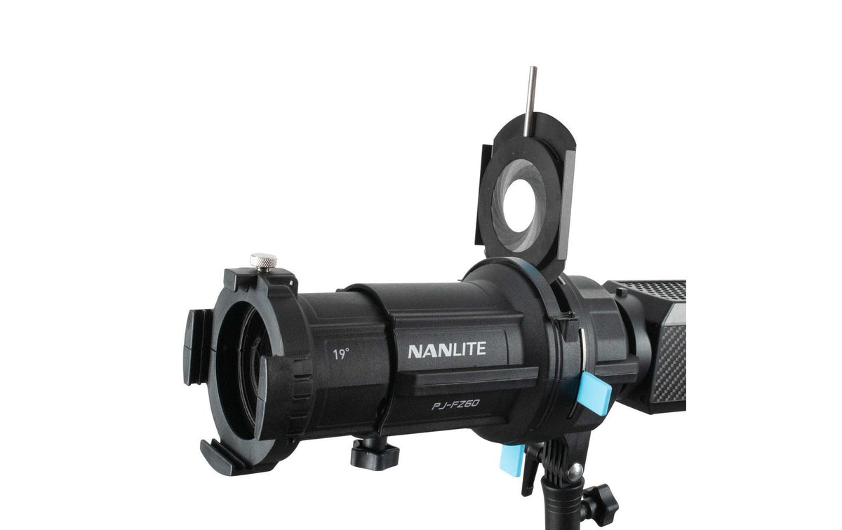 Nanlite Iris-Blende – für FM Mount – Schwarz – 140 × 90 × 8 mm – PJ-FMM-AI