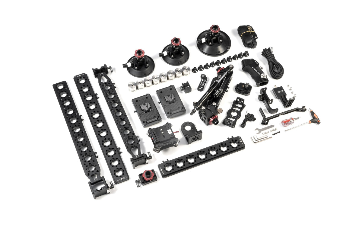 Tilta Hydra Alien HDA-T02-A-V Montagearm – 7,5 kg Traglast, Aluminium/Edelstahl – für DJI RS2, RS3 Pro