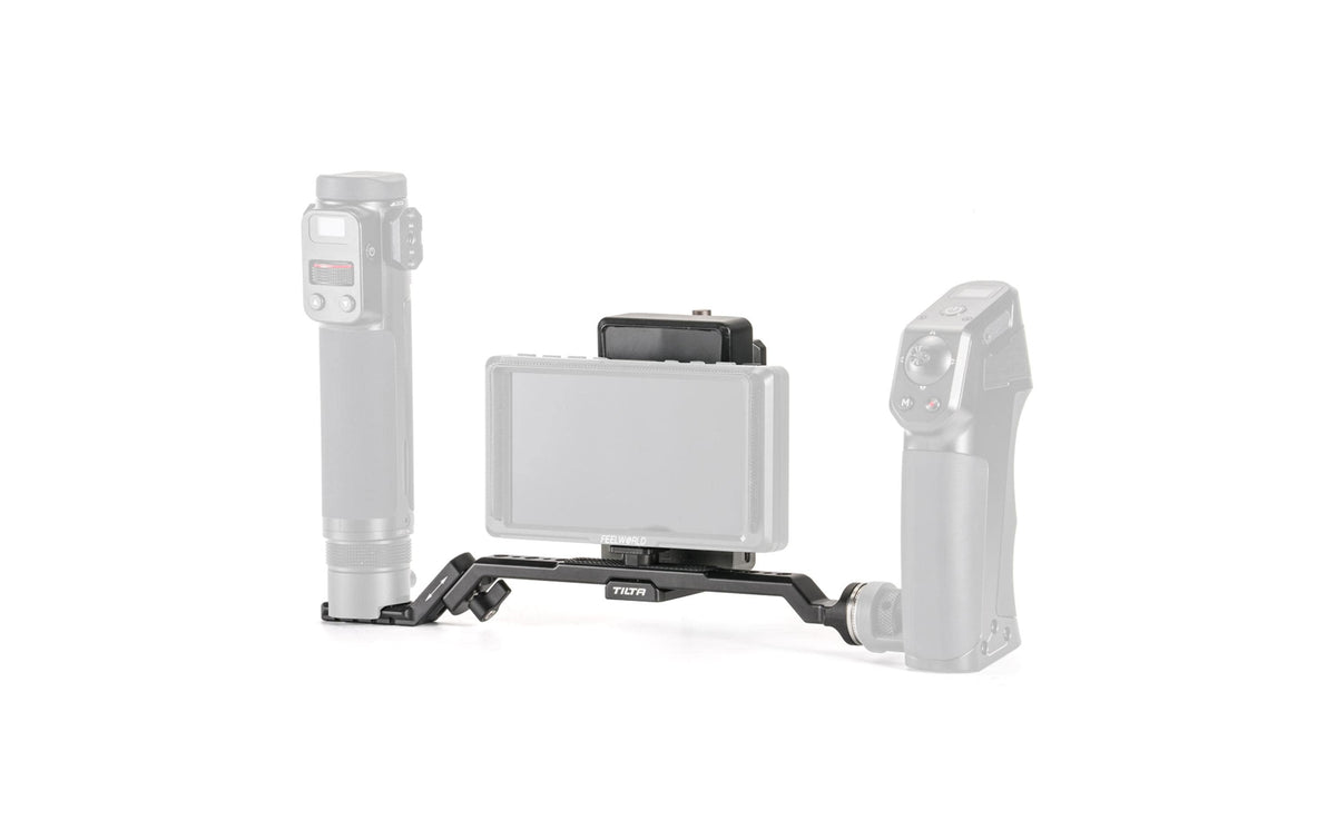 Tilta HDA-T02-MB Monitor-Halterung – Aluminium/Edelstahl, 149 × 53 × 89 mm – 1/4"-Gewinde – Schwarz