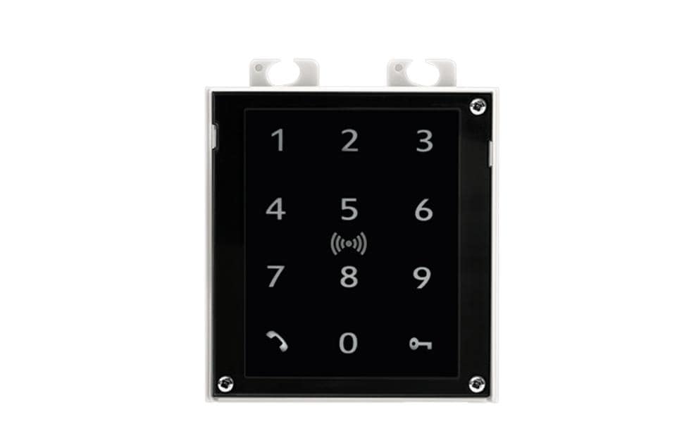 2N Zugangskontrollleser IP Verso Touch – 108×45×131 mm, schwarz