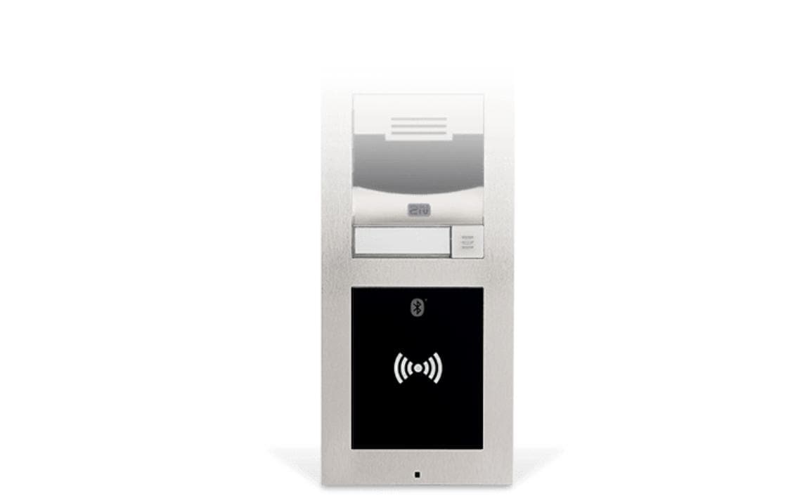 2N IP Verso Bluetooth- & RFID-Leser – 108×45×131 mm, schwarz