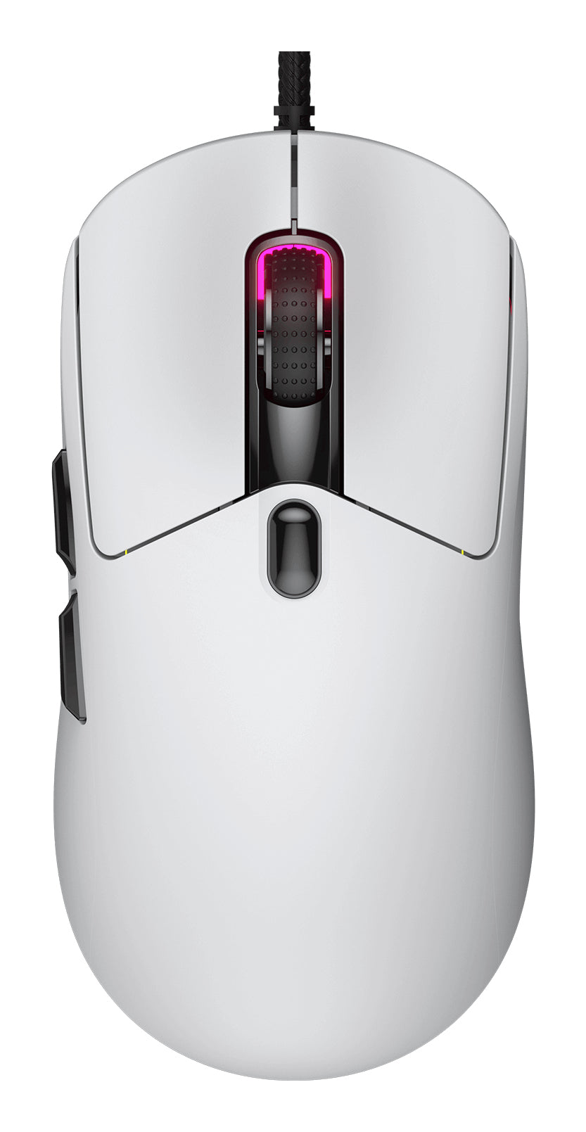 COUGAR Gaming Minos NEO – Gaming-Maus – Kabelgebunden (USB‑A), 6200 DPI, RGB-Beleuchtung, beidhändig, Weiss