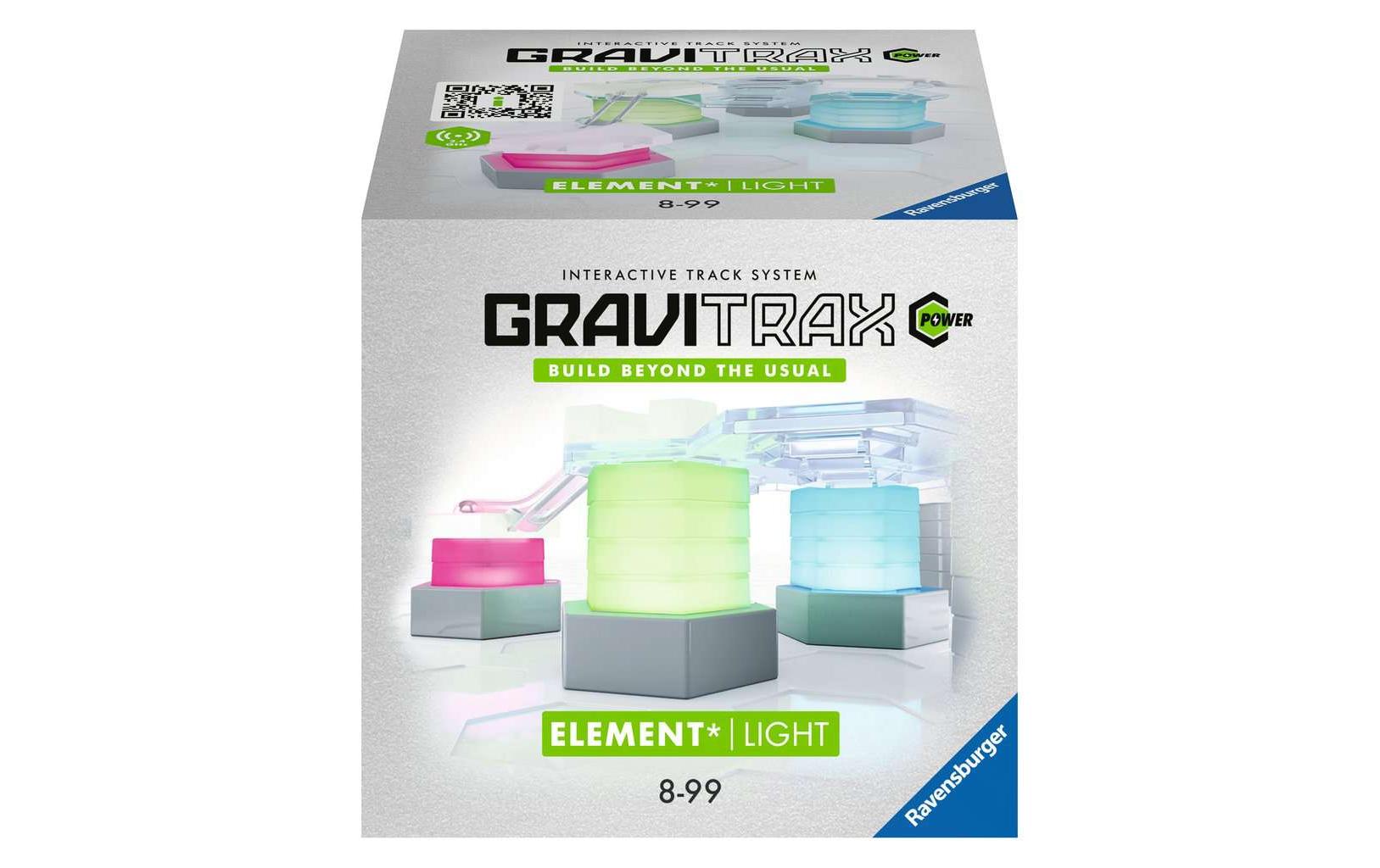 Ravensburger GraviTrax Power Element Light – 23-teilig – ab 8 Jahren – Kunststoff, mehrfarbig