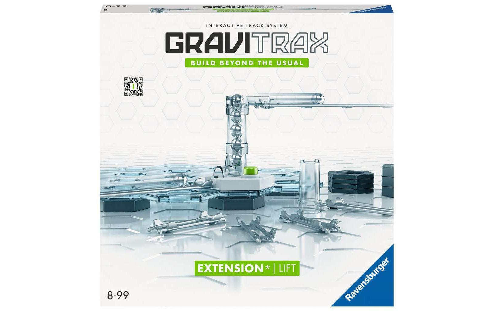 Ravensburger GraviTrax Extension Lift – Kugelbahn-Erweiterung – 28-teilig – ab 8 Jahren – Kunststoff – Mehrfarbig