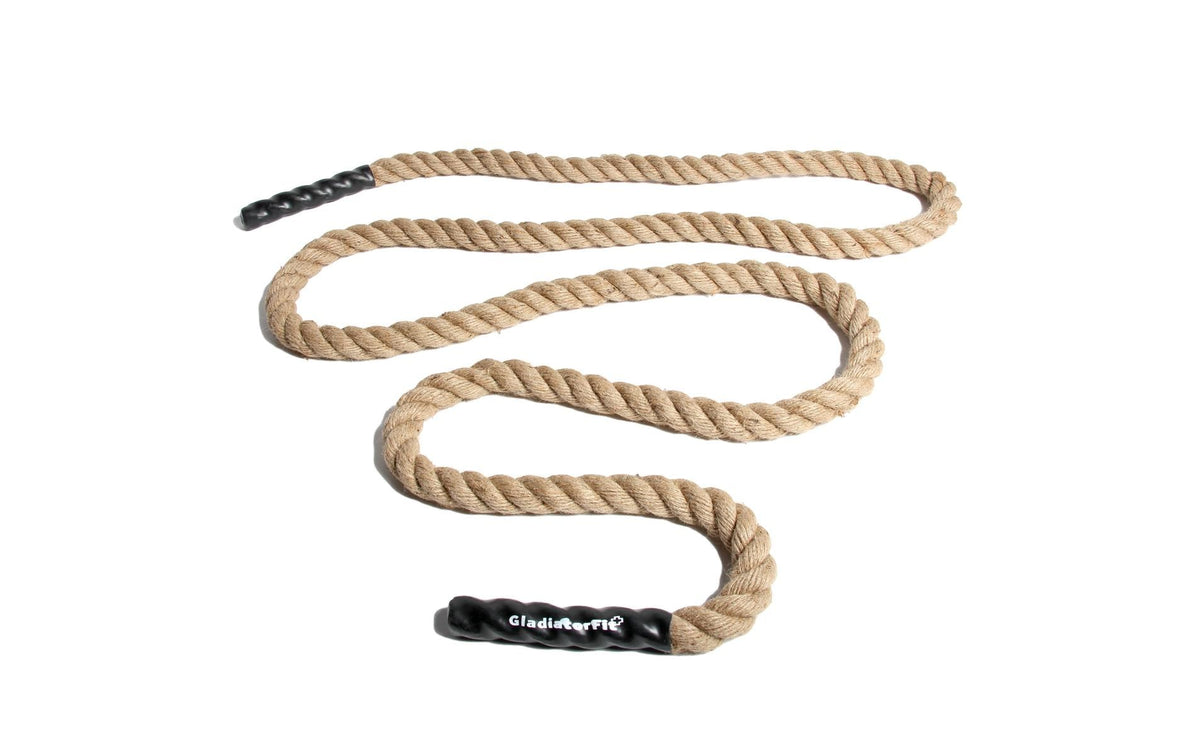 Gladiatorfit Schnur – 4,5 m, Naturfaser, beige