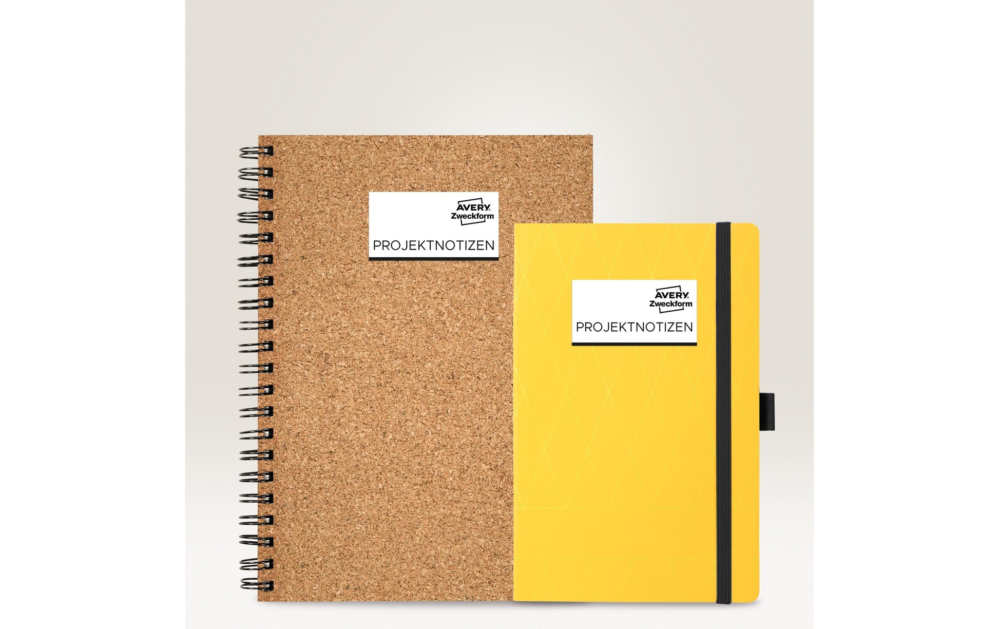 AVERY Zweckform 6175 – Etiketten A4 105 × 48 mm – Papier, weiss – permanent haftend – 12 pro Blatt, 25 Blätter