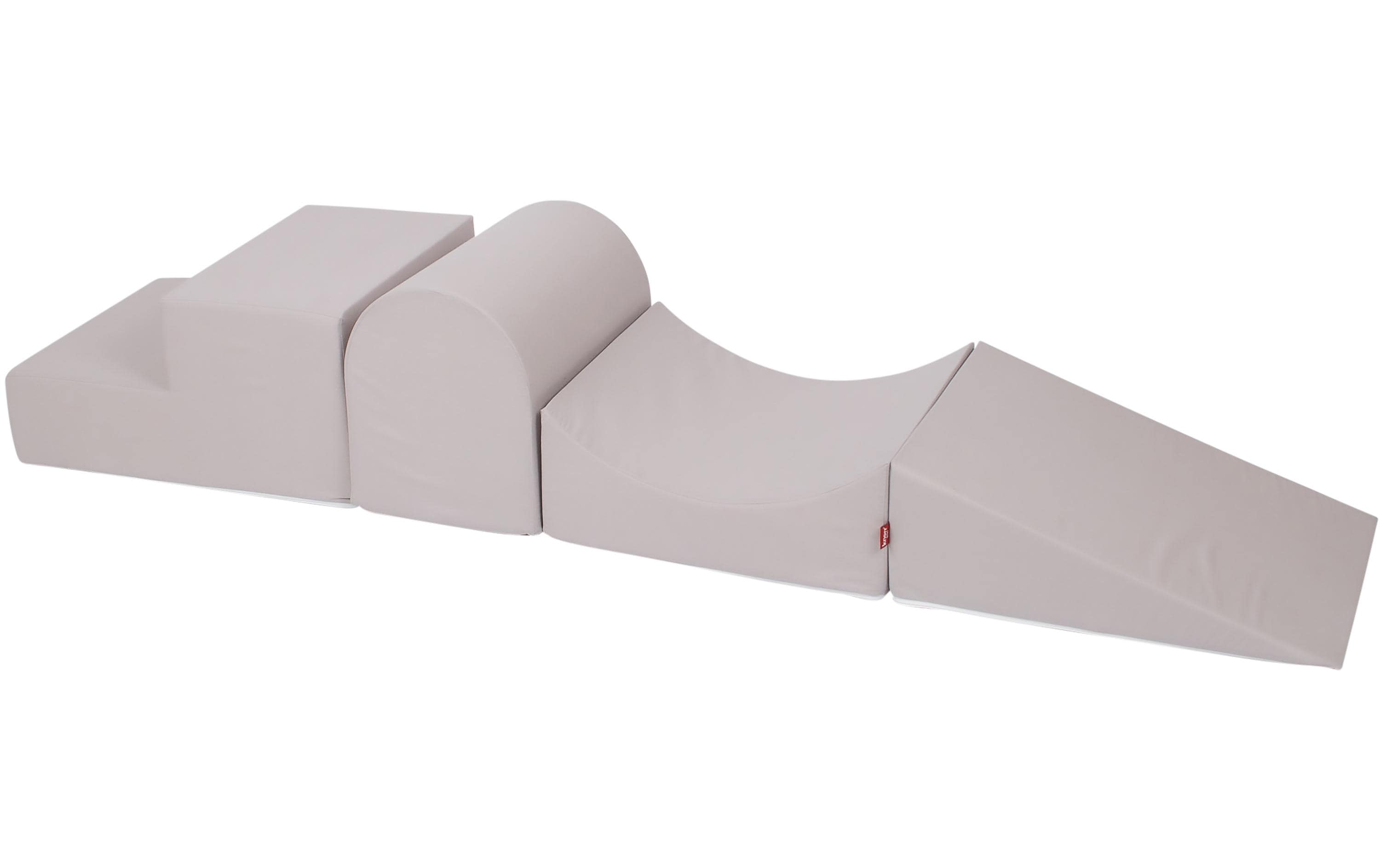 Knorrtoys Soft Spielblöcke – 45 × 35 × 215 cm – Schaumstoff, Baumwolle – Grau – ab 3 Jahren