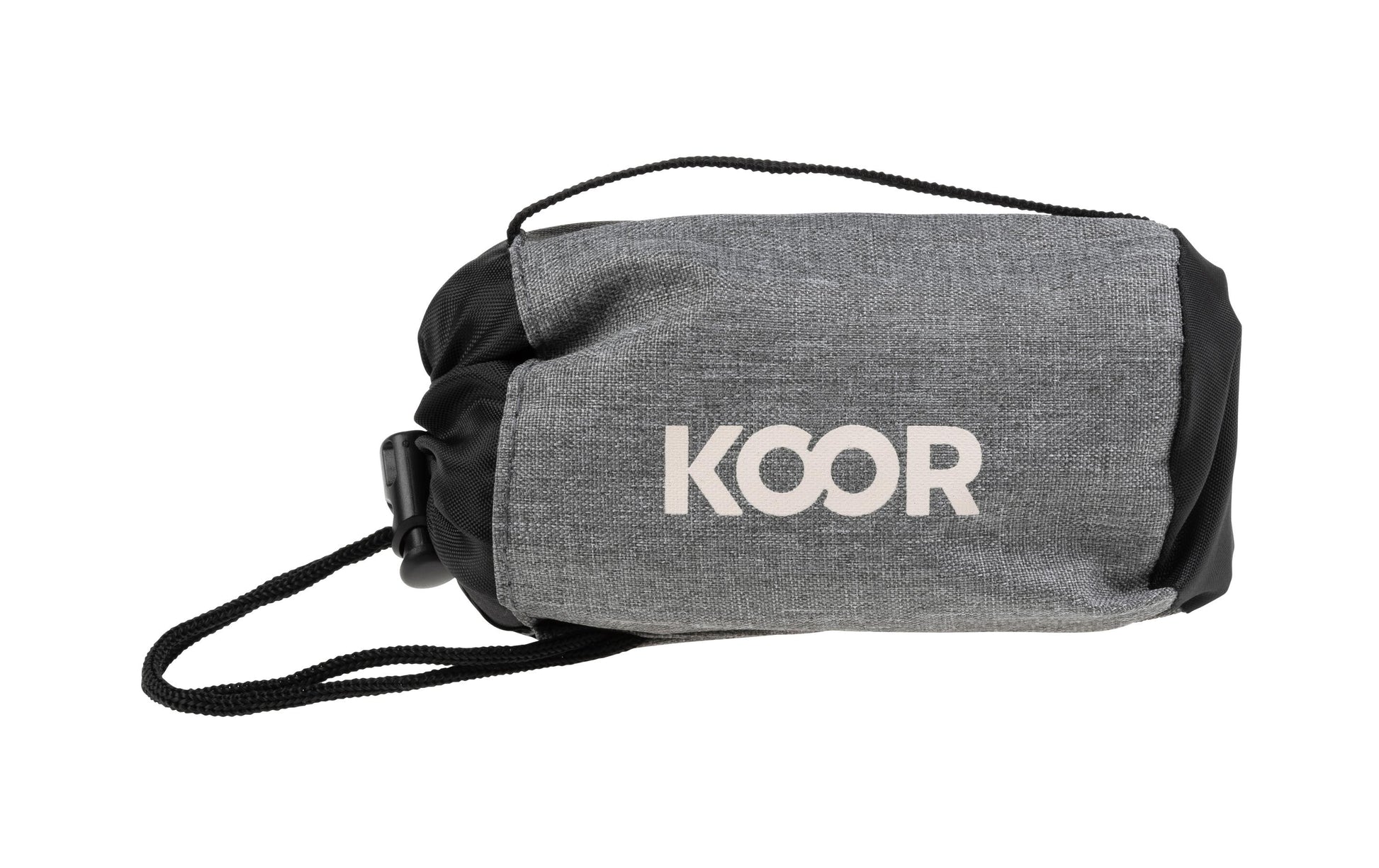 KOOR Reisekissen – aufblasbar, faltbar – 310×110×360 mm – Blau – Gummi