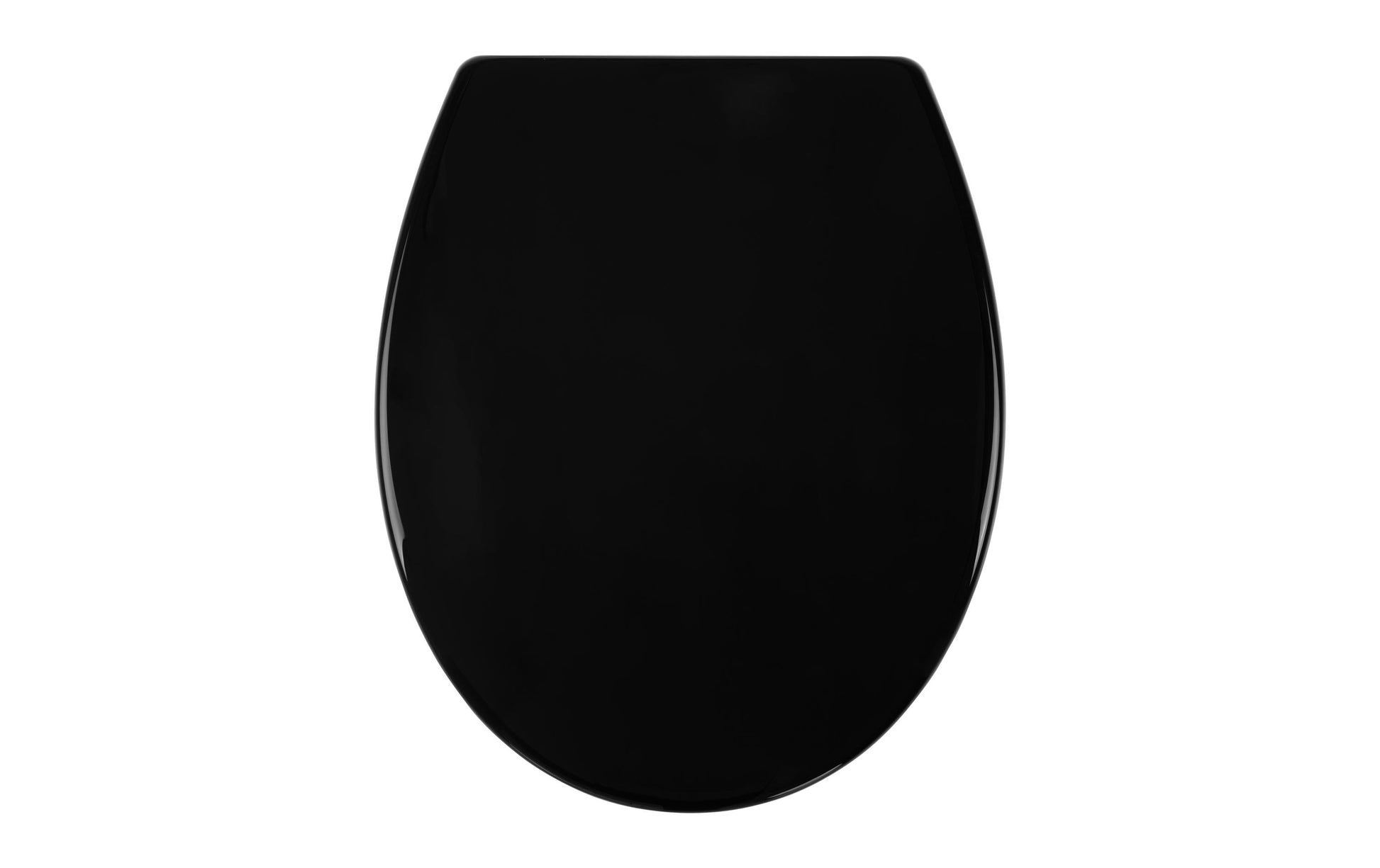 COCON F01450 – Toilettensitz – Polypropylen, schwarz, mit Absenkautomatik, mit Deckel, 37,1 × 44,4 × 4,8 cm