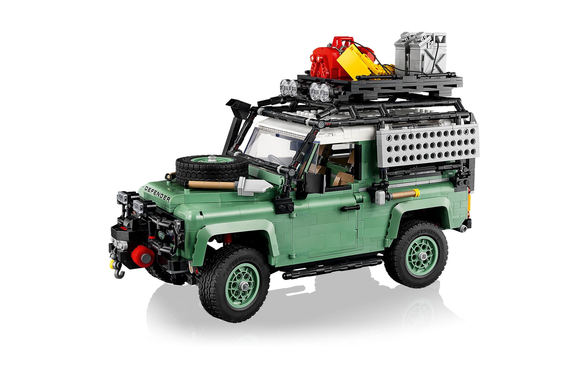 LEGO Icons Klassischer Land Rover Defender 90 3D-Puzzle – 2'336 Teile – 16×16×32 cm – ab 18 Jahren