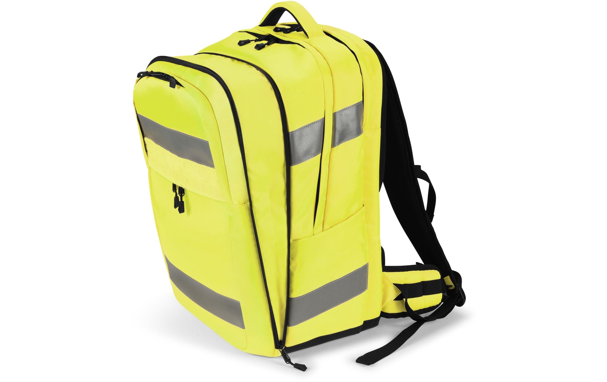 DICOTA Freizeit-Rucksack – 32–38 l, gelb, Hi-Vis