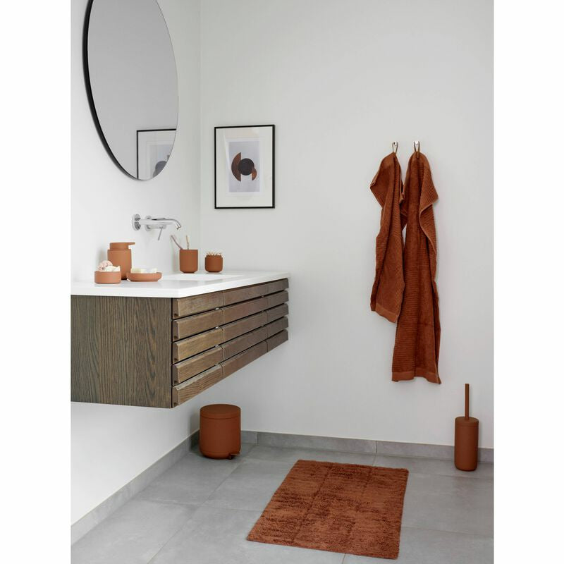 Zone Denmark Seifenschale Ume – Steingut, Ø12×3 cm, Terrakotta