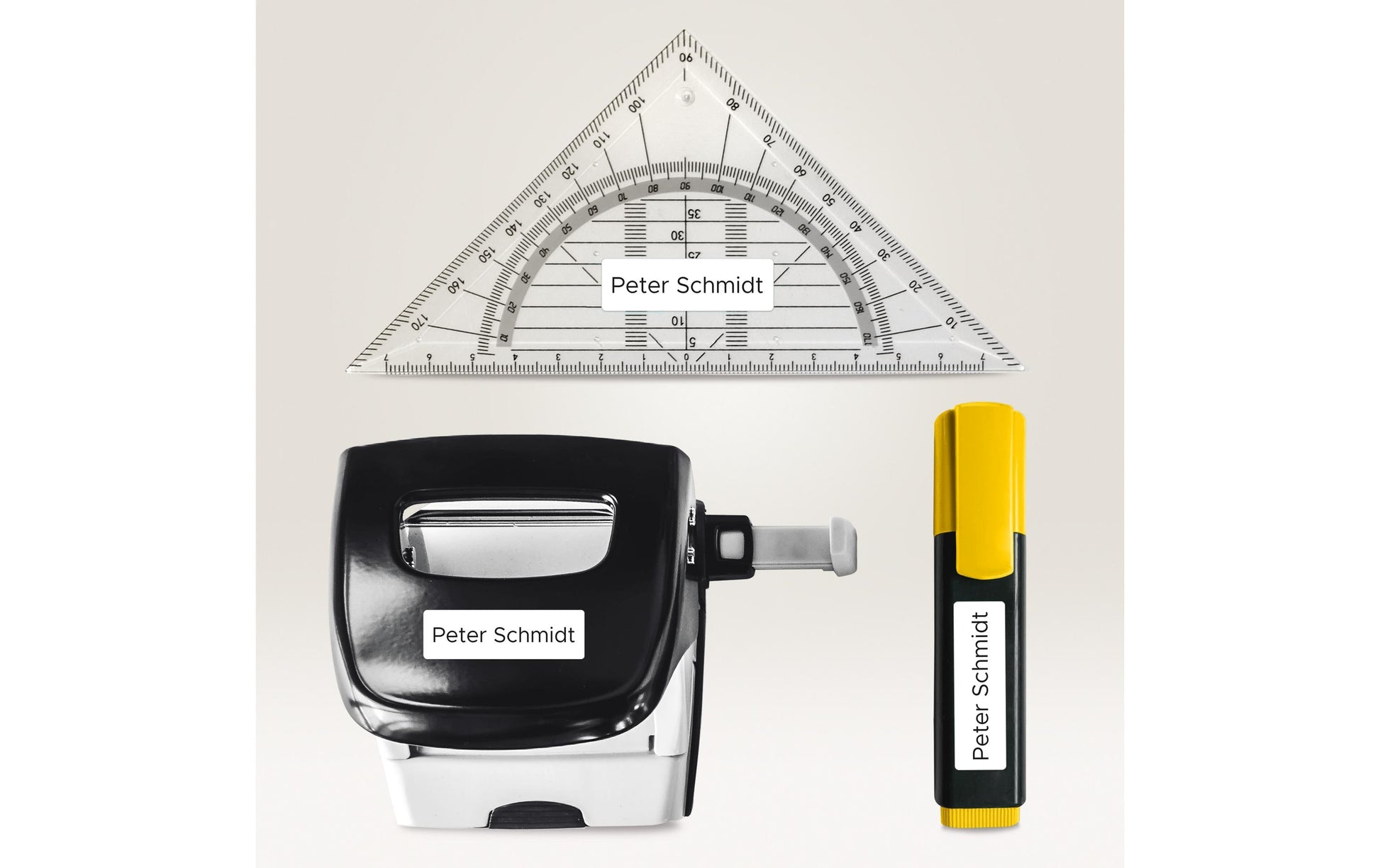 AVERY ZWECKFORM Schuletiketten – 48×21 mm, 5200 Stk, 100 Bogen, Papier, permanent haftend