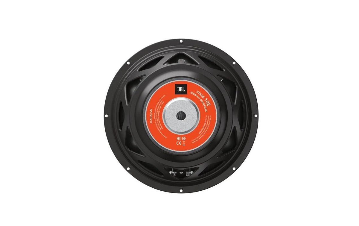 JBL STAGE 102 – Subwoofer – 225 W, 10", Schwarz