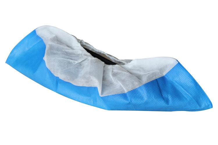 Überschuhe – Grösse 41 (L), 100 Stück – Weiss/Blau, PLP/PE