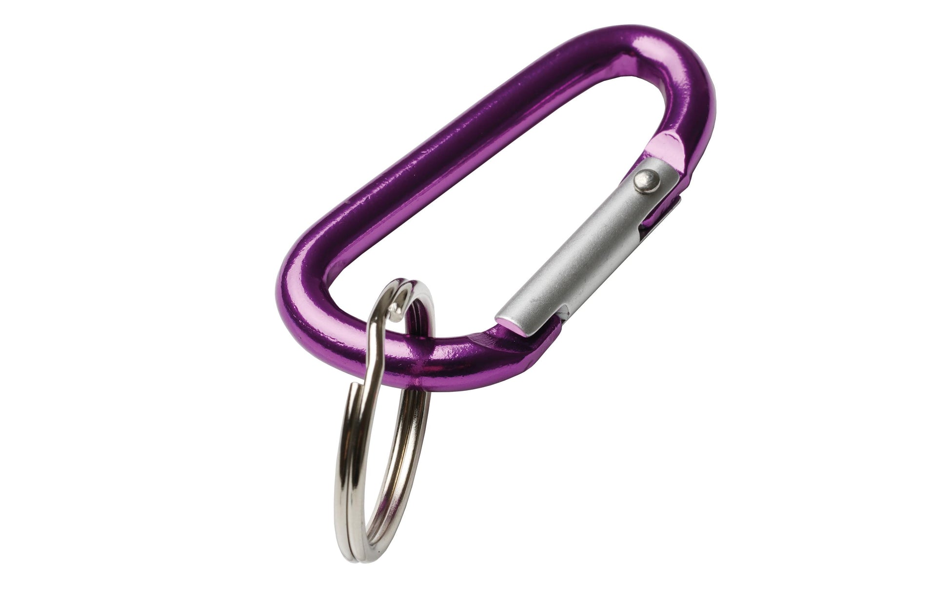 Robert rieffel Rieffel Schlüsselanhänger – Schlüsselkarabiner, Aluminium, Pink/Grün, 60 mm, 2er-Set
