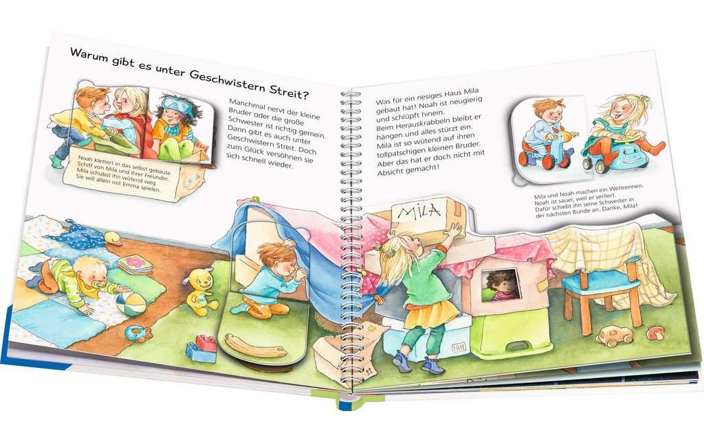Ravensburger Buch – Wieso? Weshalb? Warum? junior: Wir sind Geschwister (Band 29), 16 Seiten, ab 2 Jahren
