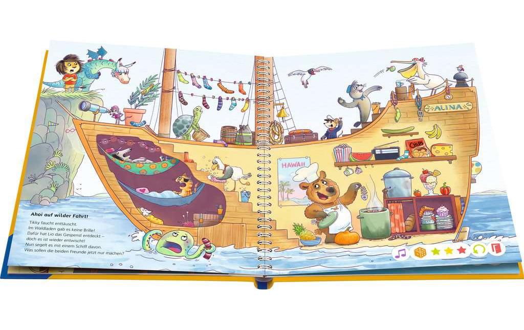 Ravensburger Lernbuch – tiptoi: Meine Lern-Spiel-Welt, 16 Seiten, Deutsch, ab 4 Jahren