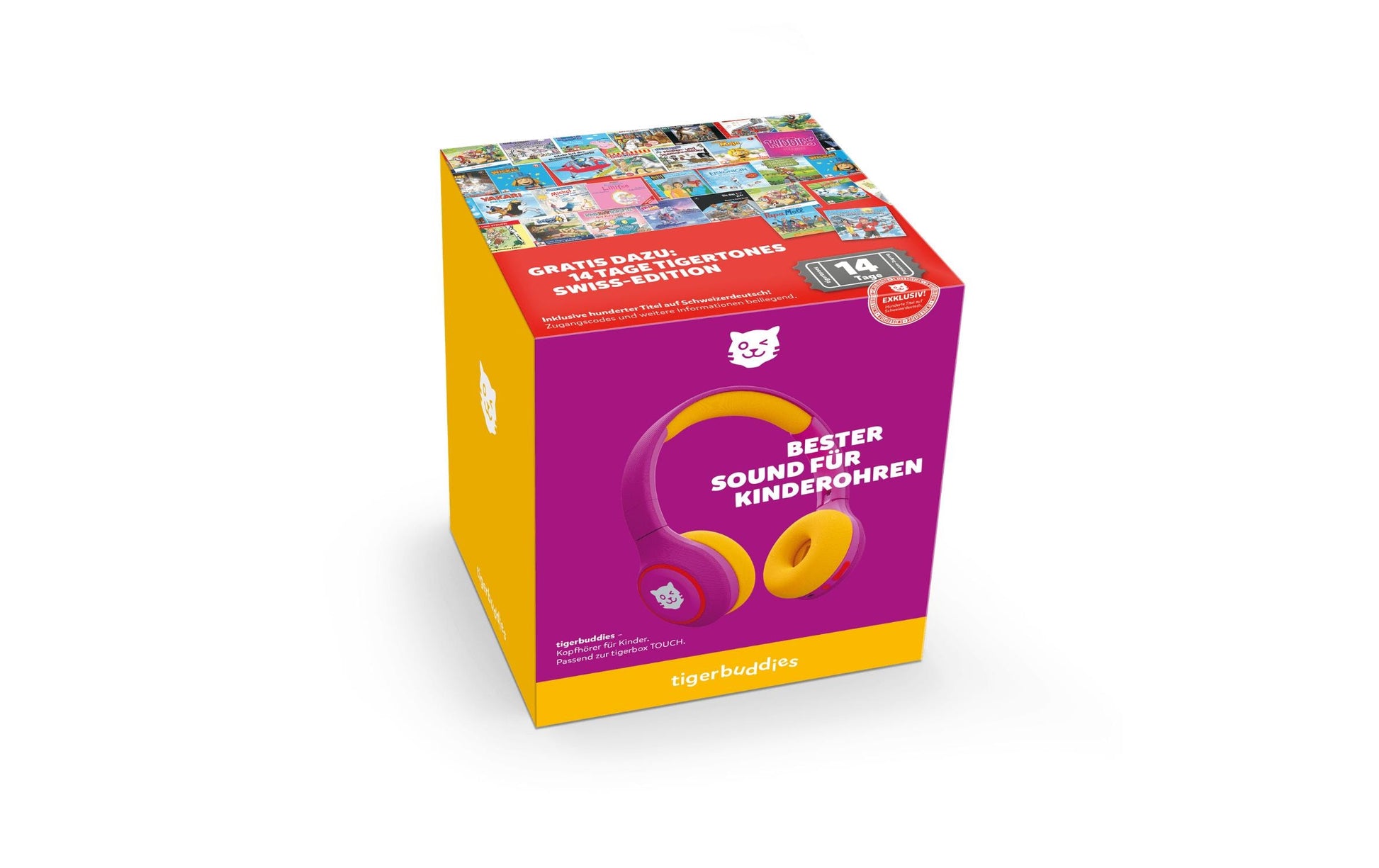 Tigermedia Tigerbuddies Kinderkopfhörer – Rosa
