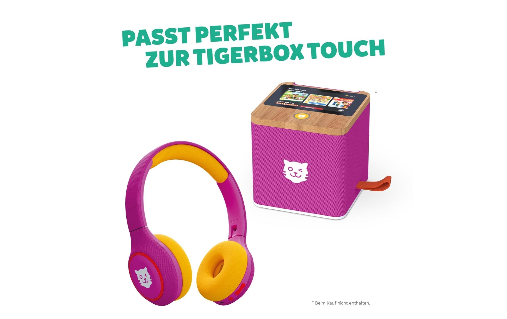 Tigermedia Tigerbuddies Kinderkopfhörer – Rosa