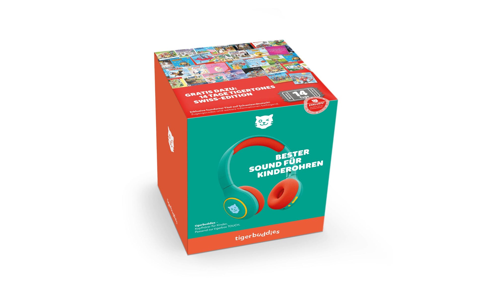 Tigermedia Tigerbuddies Kinderkopfhörer – Grün