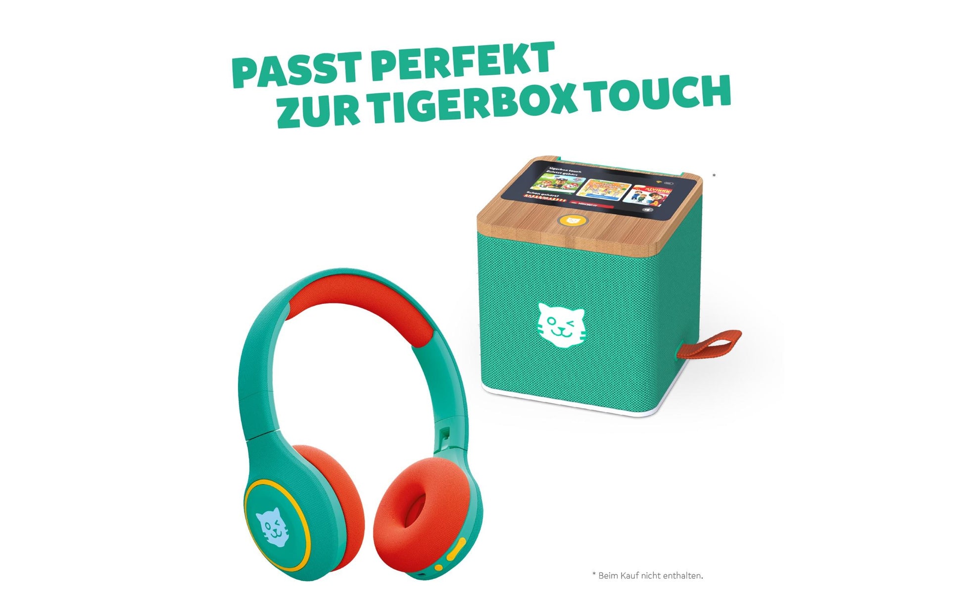 Tigermedia Tigerbuddies Kinderkopfhörer – Grün