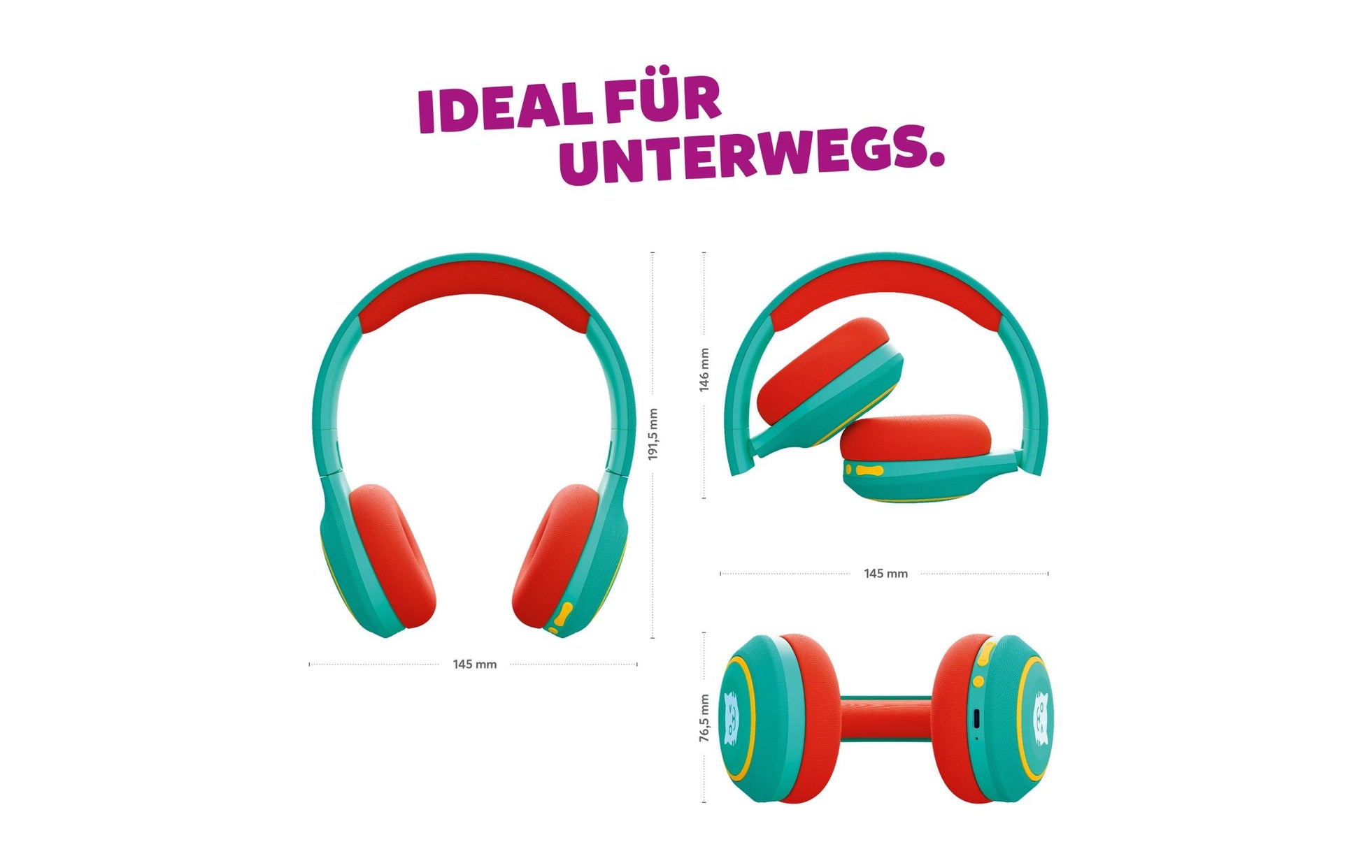 Tigermedia Tigerbuddies Kinderkopfhörer – Grün