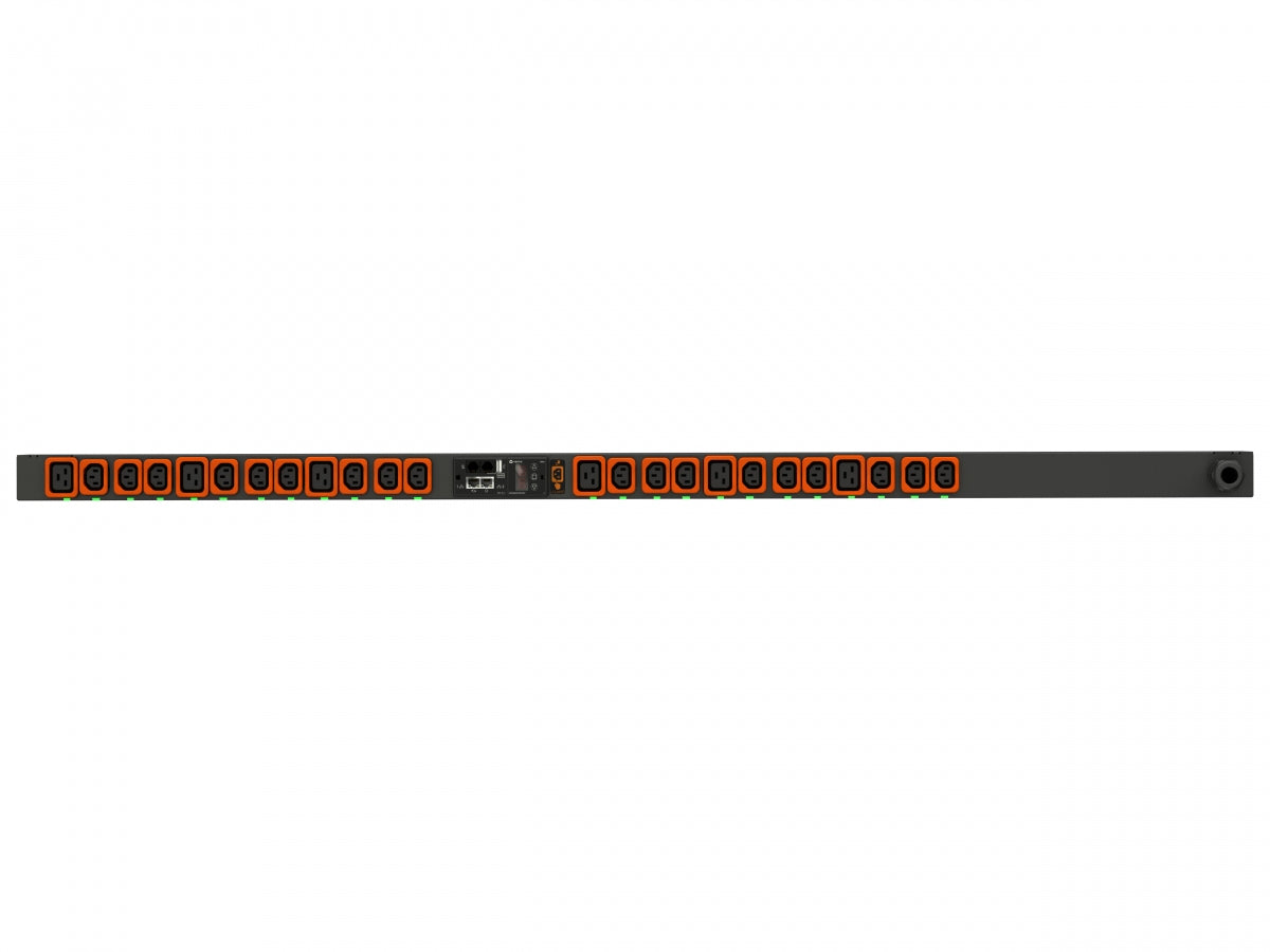 Vertiv GEIST MGU3EGC0-24PH63-2PS6B2A10-S – Rack-PDU geschaltet, 24× IEC C19, 16 A, Stecker IEC C13, 0U vertikal