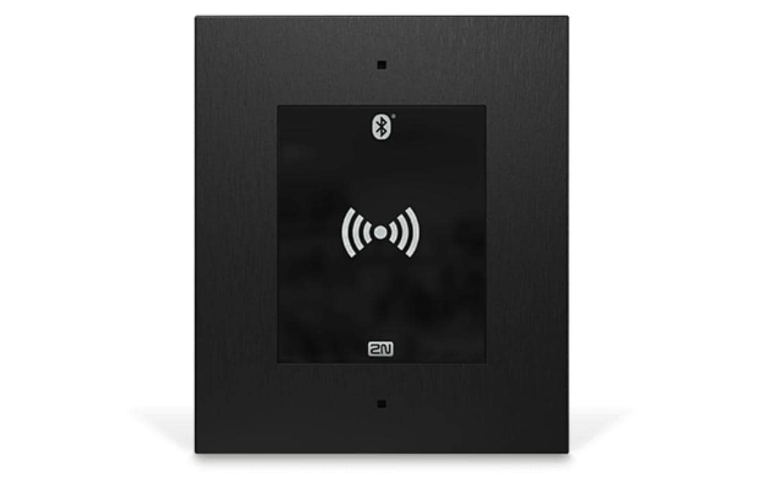 2N Zugangskontrollleser Access Unit 2.0 – für PICard, 108 × 45 × 131 mm, schwarz