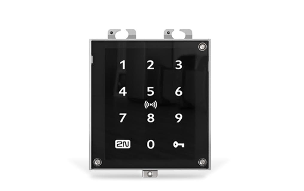 2N Zutrittsleser Access Unit 2.0 Touch – 108×45×131 mm, schwarz