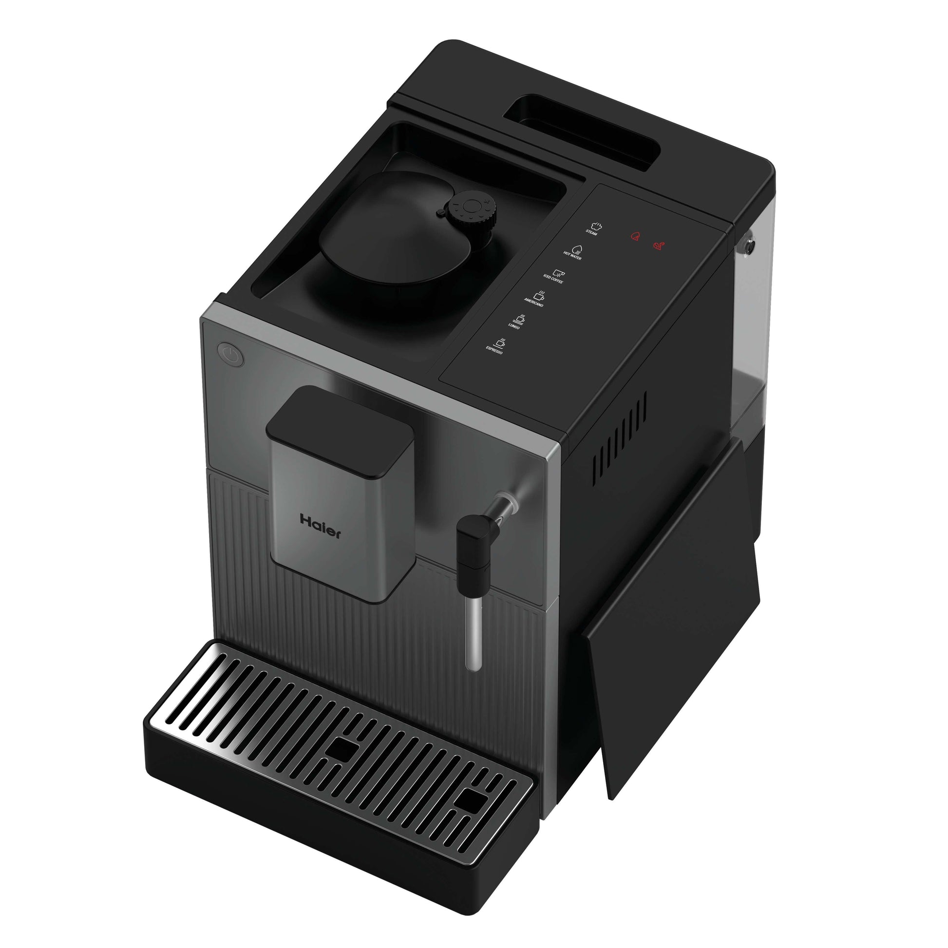 Haier HCM5A 011 Kaffeevollautomat – 1,5 l, 150 g Bohnenbehälter, 19 bar, Milchaufschäumer