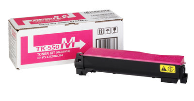 Kyocera – Toner TK-550M – Magenta, 6000 Seiten – für Kyocera FS5200/FS-C5200DN