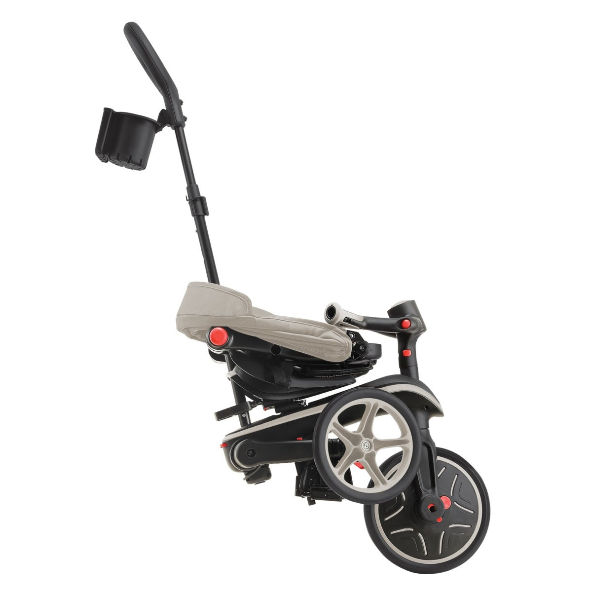 Globber Trike Explorer 4-in-1 Aufsitzlaufrad – faltbar, Pedal-Freilauf, Sonnendach – ab 10 Monaten – Plastik
