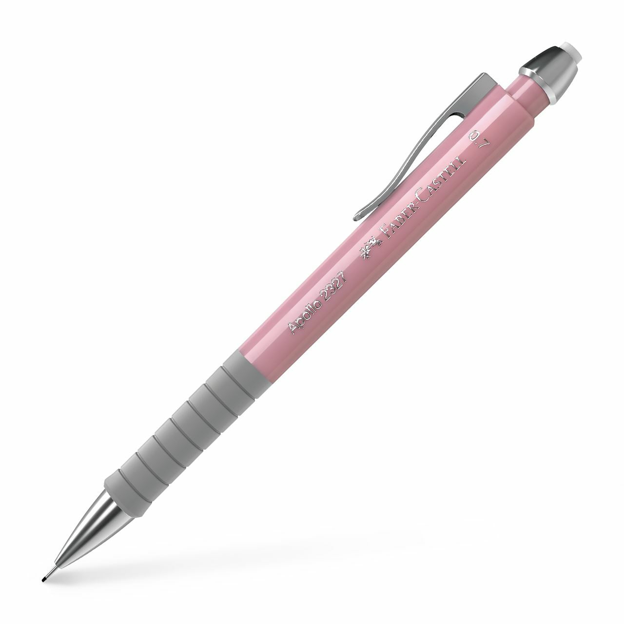 Faber-Castell Apollo Druckbleistift – 0,7 mm – Pink – Anti-Minenbruch – 1er-Pack