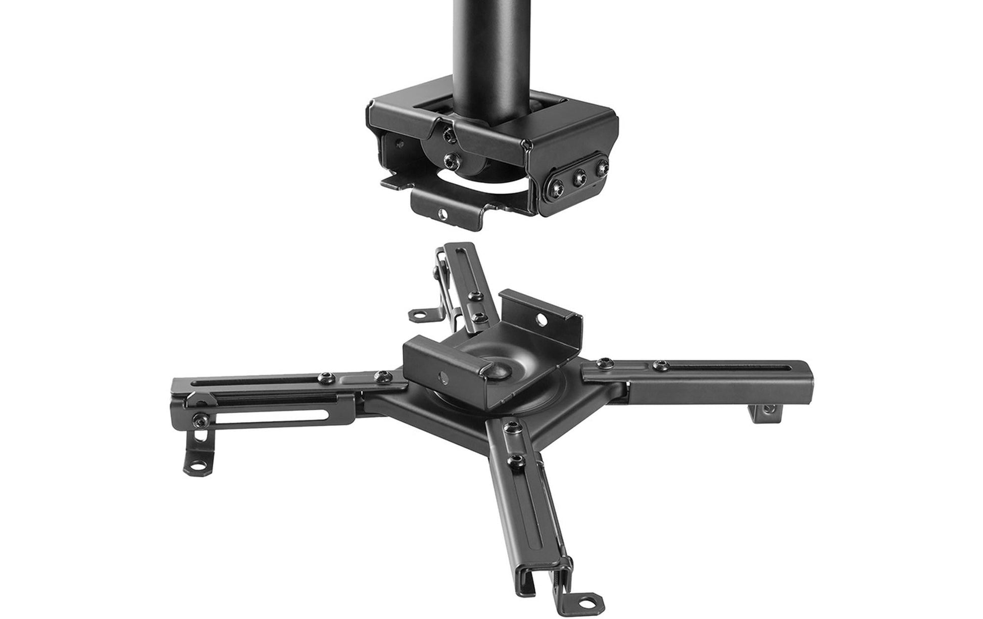 Neomounts CL25-550BL1 Projektor-Deckenhalterung – 74,5–114,5 cm, schwenkbar, neigbar, 35 kg, schwarz